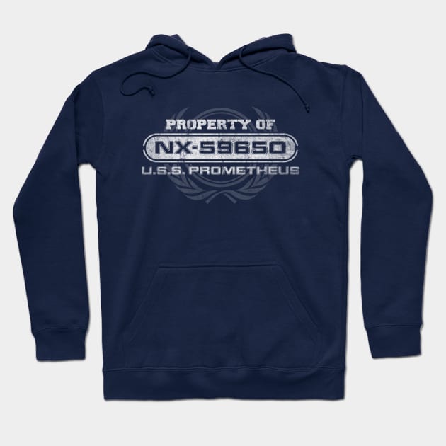 Vintage Property of NX59650 Hoodie by JWDesigns